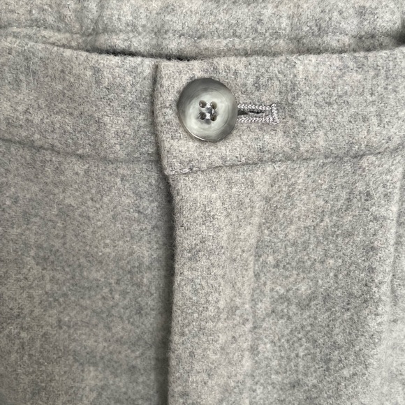 Steven Alan Light Gray Wool Dress Pants - Picture 4 of 6